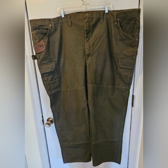 Wrangler Riggs Workwear Men's Ripstop Ranger Cargo Pants Green 58x30 NWT - Picture 1 of 13